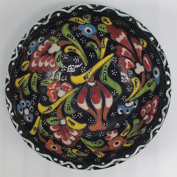 Hand Painted Turkish Ceramic Bowls - Picture 8 of 11